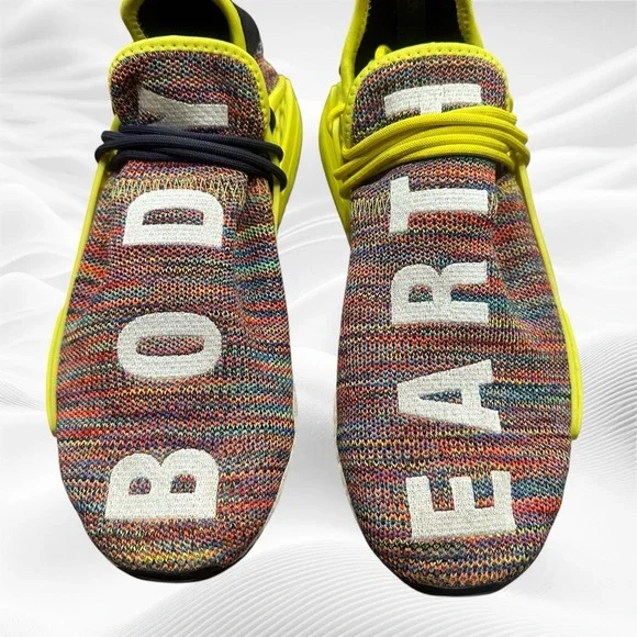Adidas Human Race NMD Shoe Pharrell Williams Multicolor AC7360Size 8.5